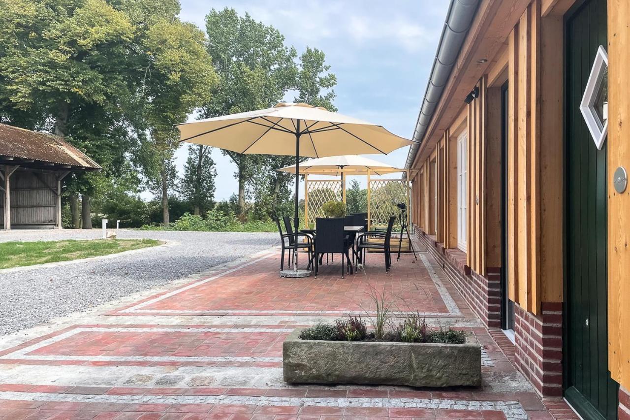 Gut Gross Fedderwarden, Ferienwohnung Mettje ブットヤーディンゲン エクステリア 写真
