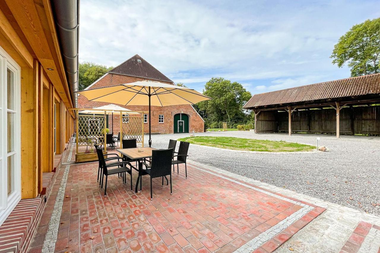 Gut Gross Fedderwarden, Ferienwohnung Mettje ブットヤーディンゲン エクステリア 写真
